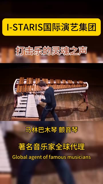 它就是马林巴木琴.