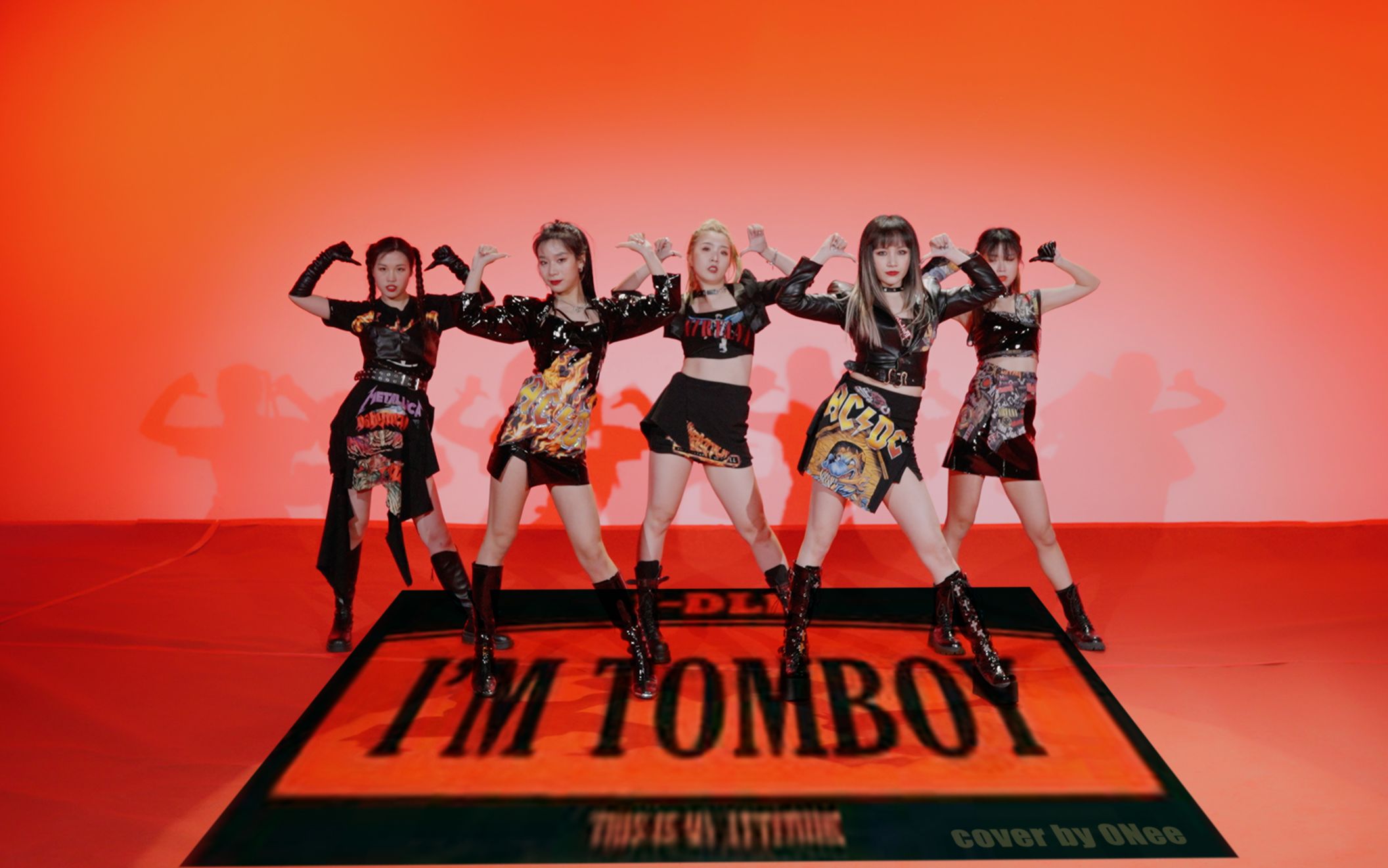 4k舞蹈版震惊cube给我们寄了打歌服gidlemybagtomboy良心翻跳