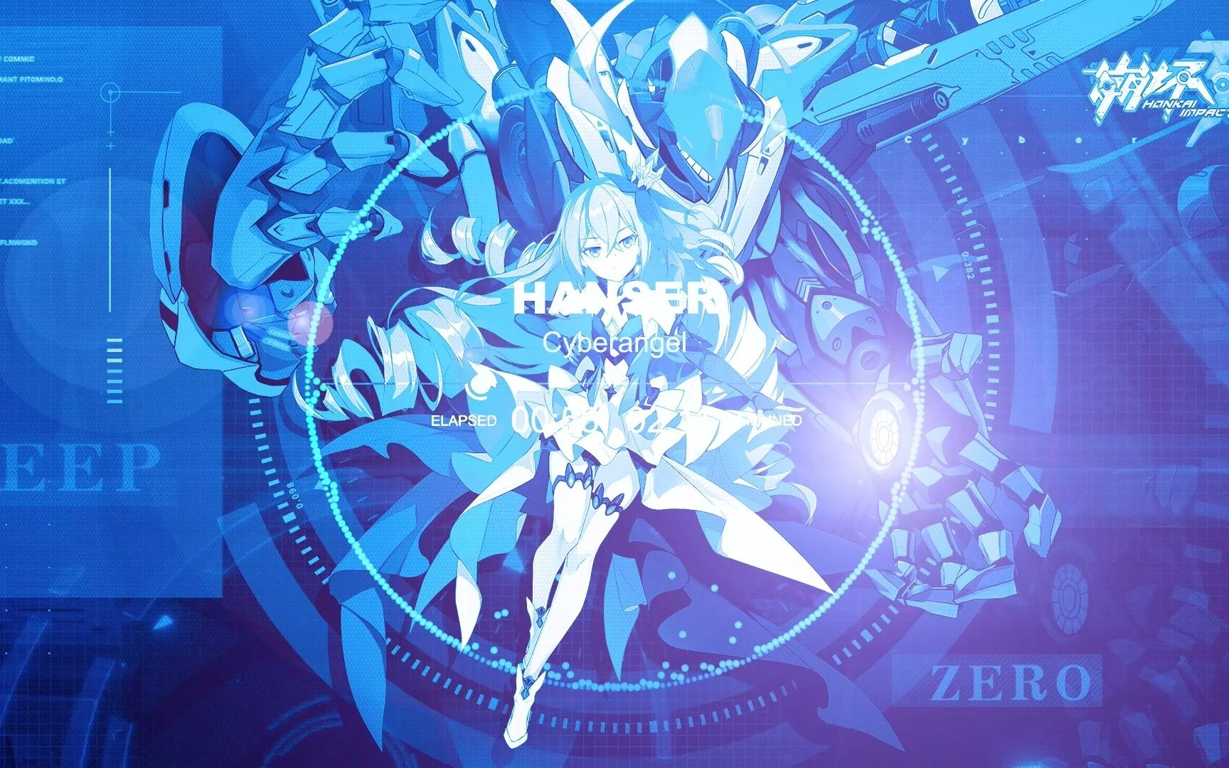 无字幕版ae音乐可视化cyberangel