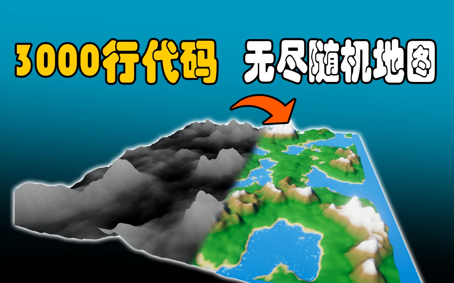 从零自制独立游戏,我用3000行代码写出了无尽的世界!哔哩哔哩bilibili