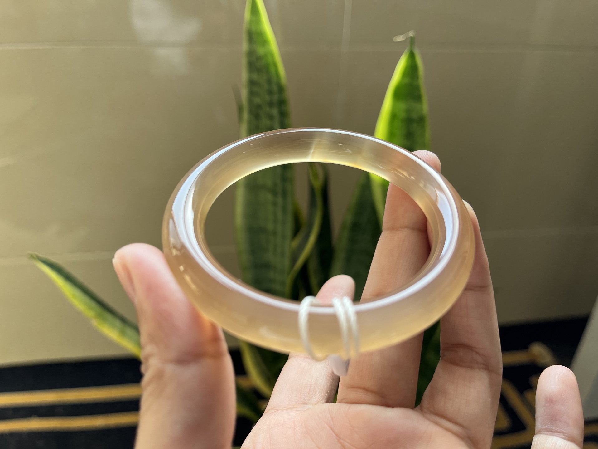 巴西原矿焦糖色冰透圆条～是爱情呀!