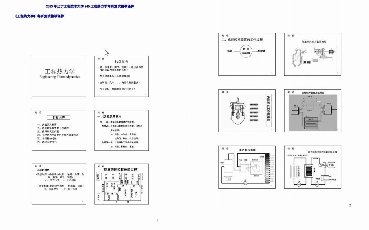 【电子书】2023年辽宁工程技术大学[土木工程学院]945工程热力学考研复试精品资料哔哩哔哩bilibili