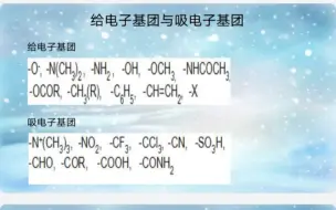 下载视频: 快速记忆吸电子基团与给电子基团顺序强弱