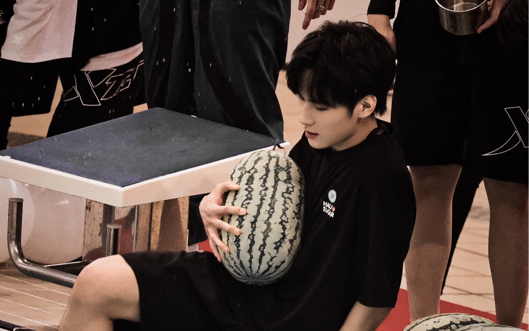 张真源tf家族运动会水上推手fo