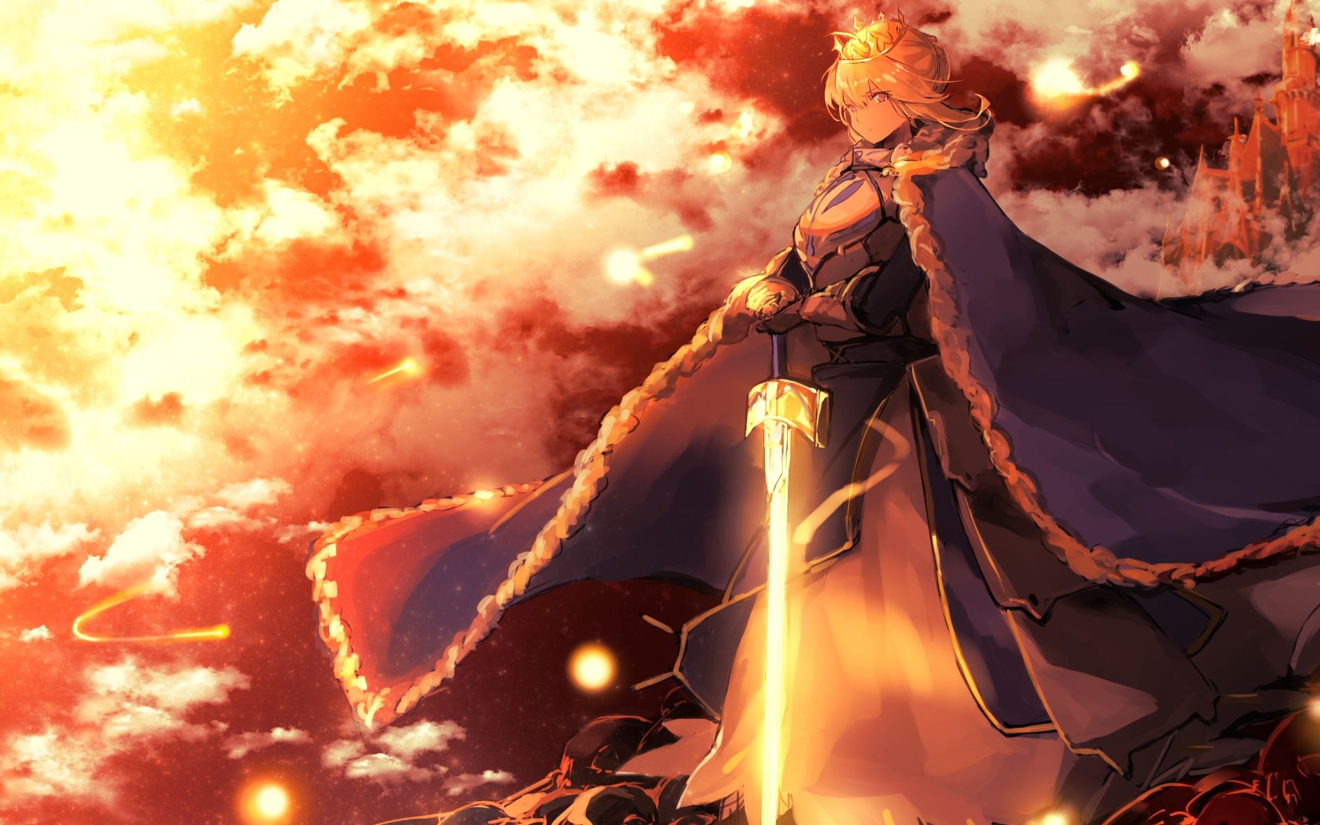 吾王剑之所指 即是吾等心之所向