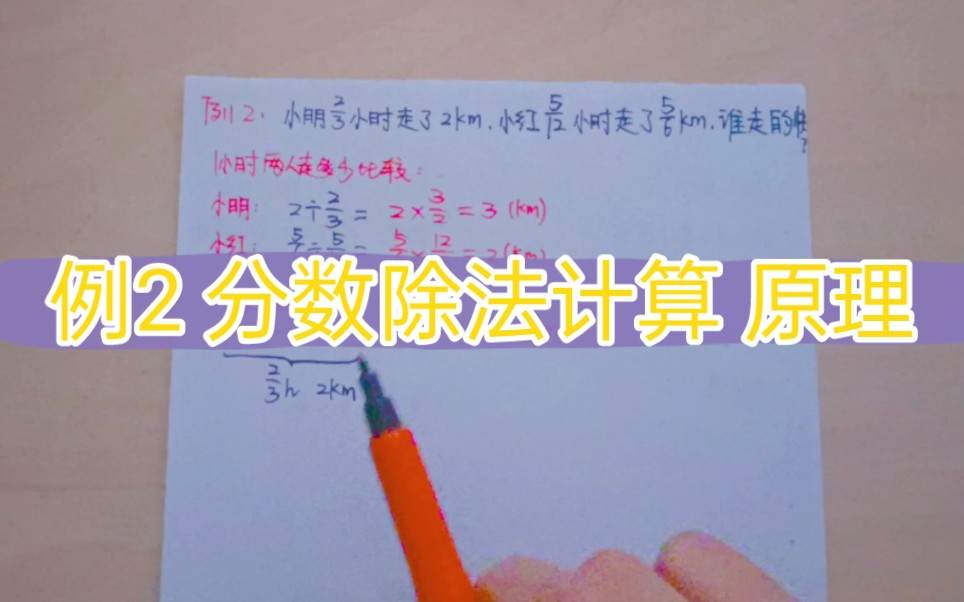 [图]【六上数学15】三单例二 分数除法计算 原理