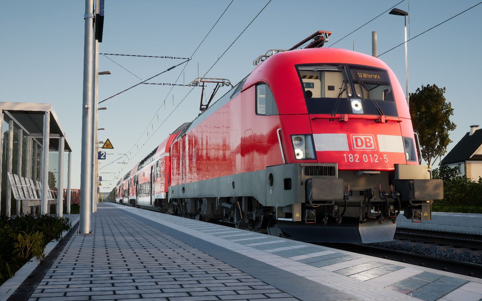 tsw德铁25驾驶音阶电力机车br182一路飞驰