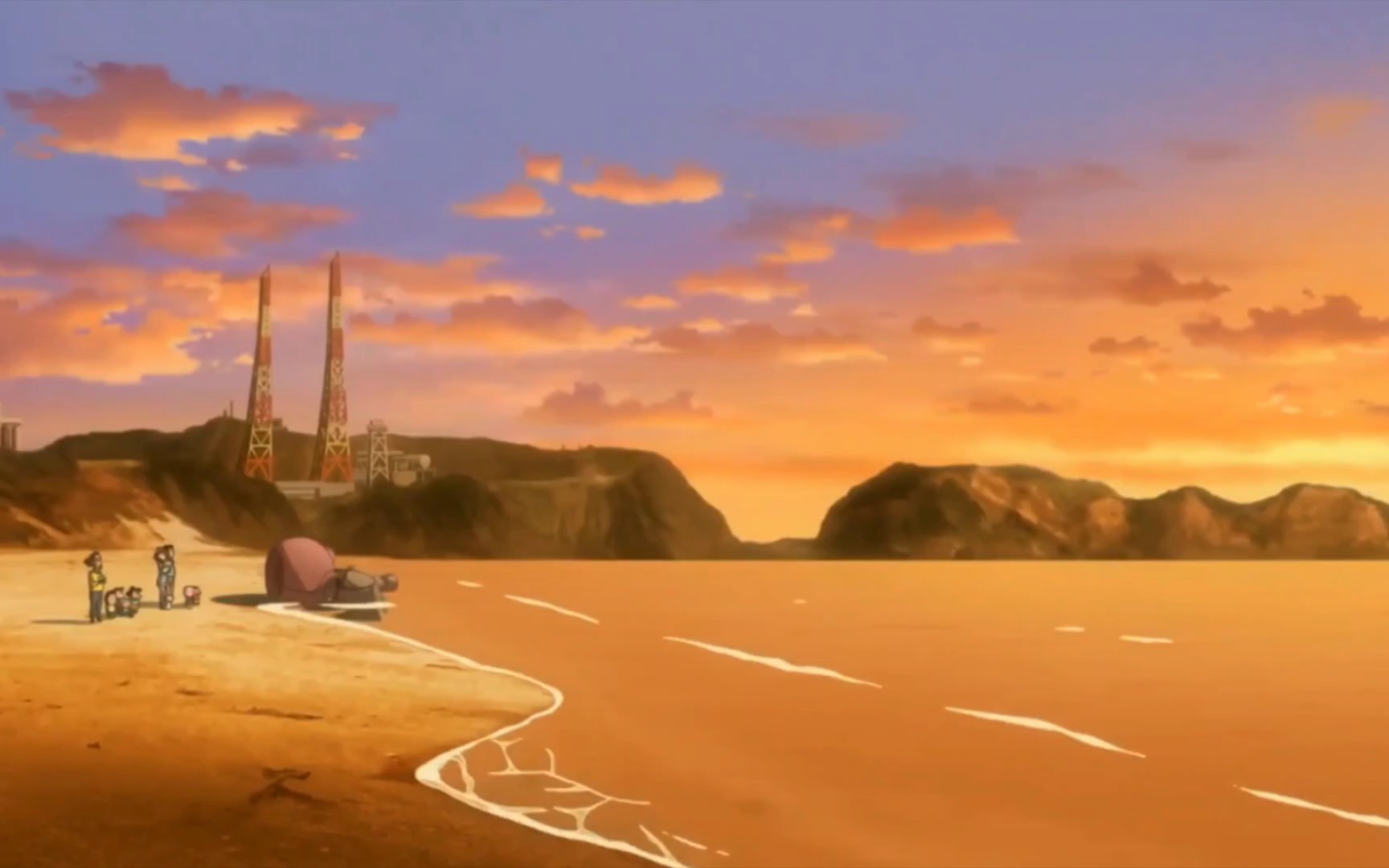 活动作品蜡笔小新最美的风景系列夕阳西下便是美好