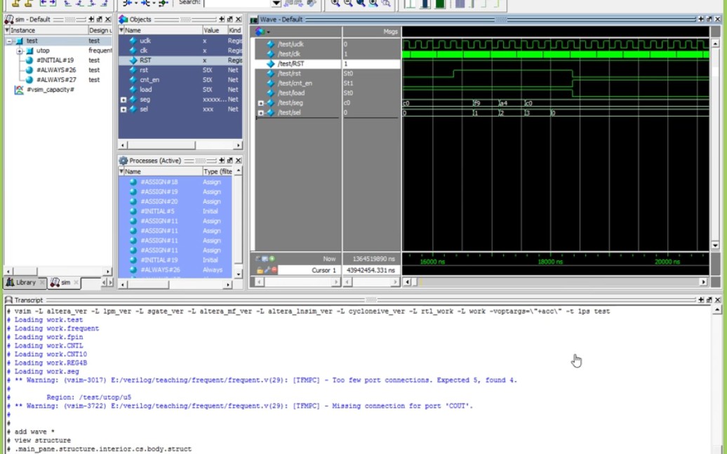 verilog 频率计设计(下)哔哩哔哩bilibili