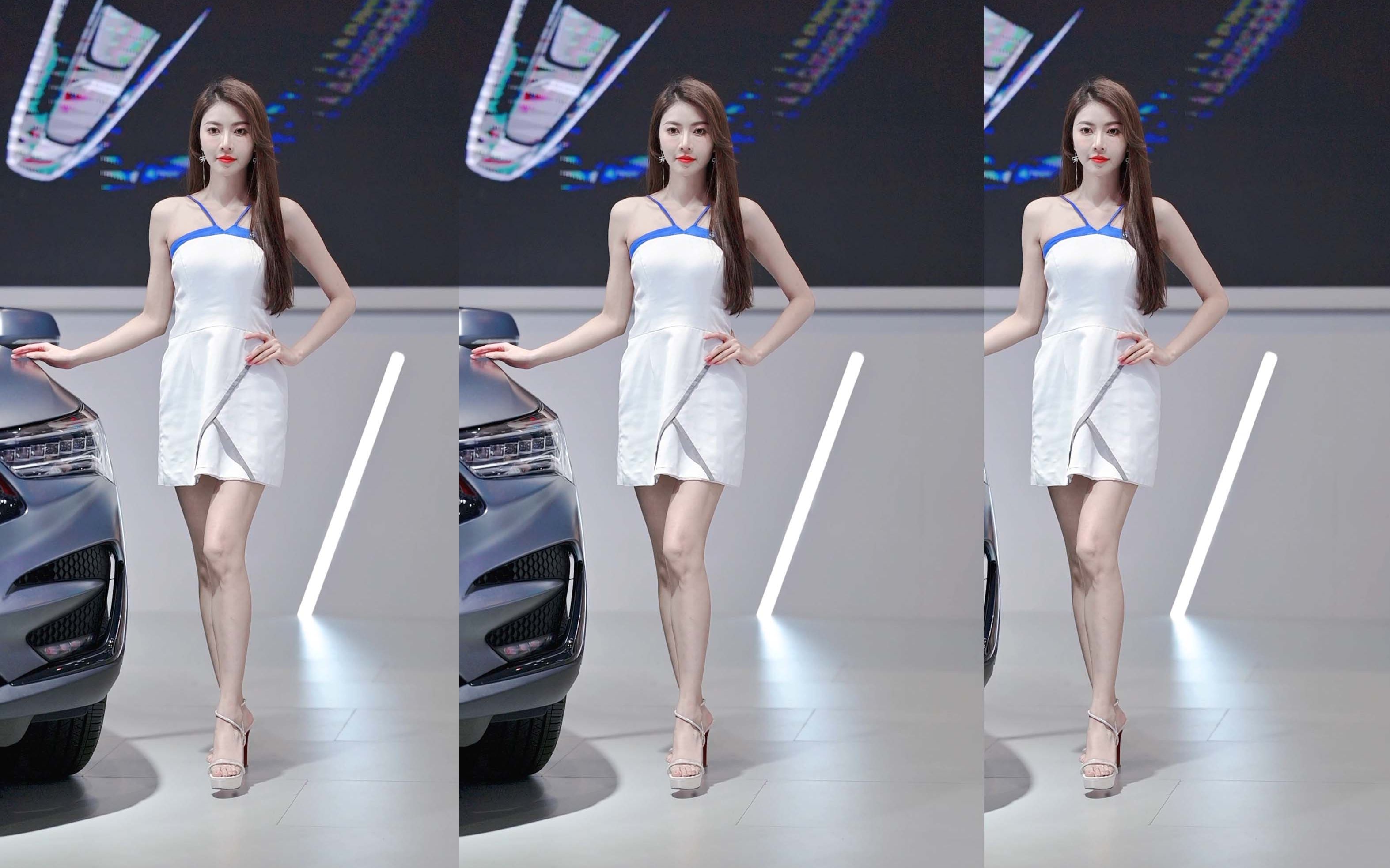 超清大长腿美女走秀