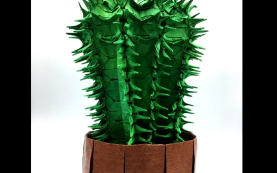 折纸搬运罗伯特61郎仙人掌