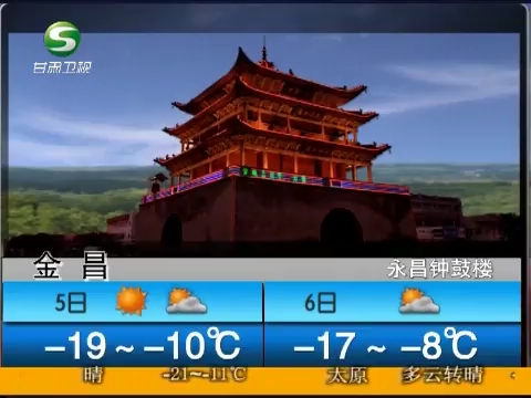 [图]［天气预报-甘肃］甘肃天气预报 20130104