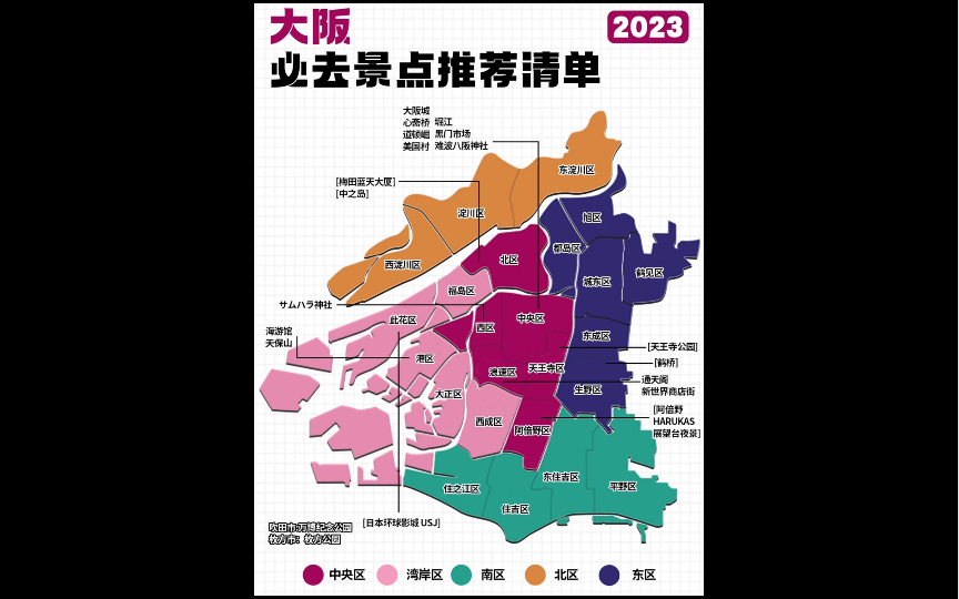 2023年 日本大阪必去景点推荐清单哔哩哔哩bilibili