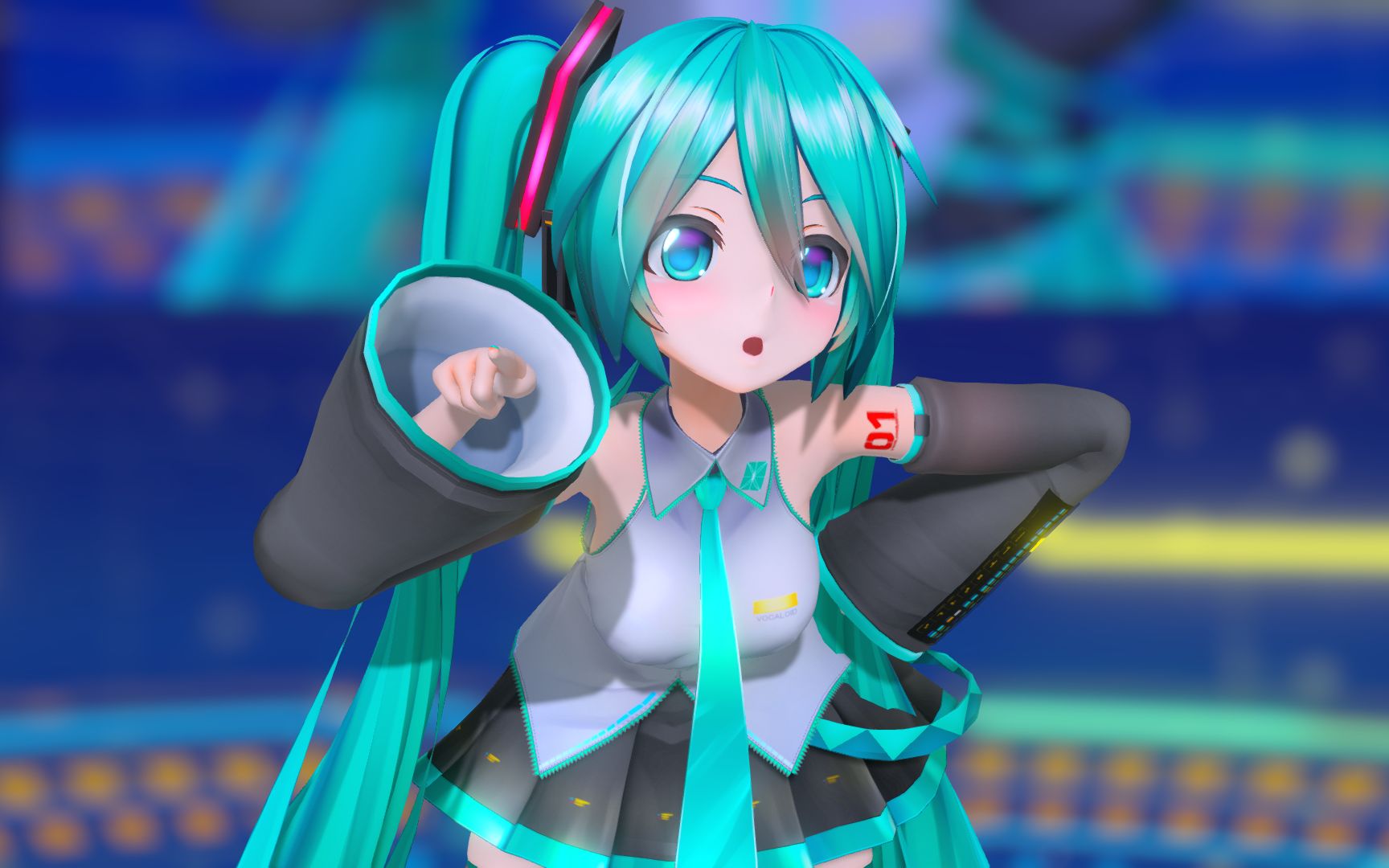 [图]【初音MMD】每天一遍，抑郁再见