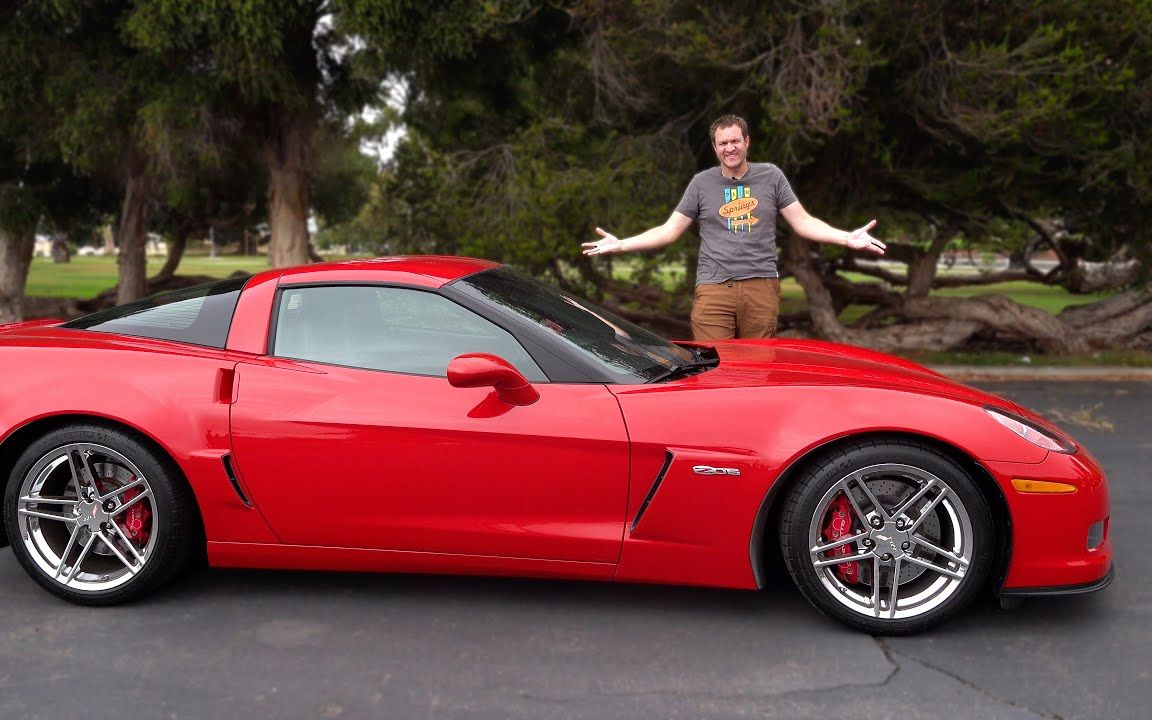 雪佛兰克尔维特 c6 z06一款超值的跑车