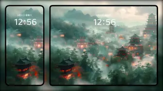 Download Video: 【中国风壁纸】南朝四百八十寺，多少楼台烟雨中