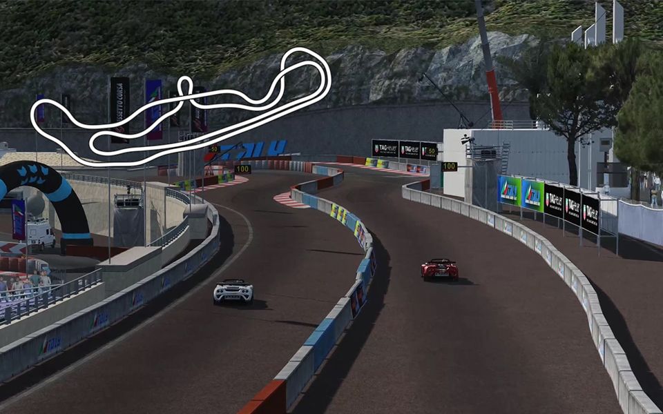 【#55精品赛道】摩纳哥Monaco Race Of Champions 1.1哔哩哔哩bilibili