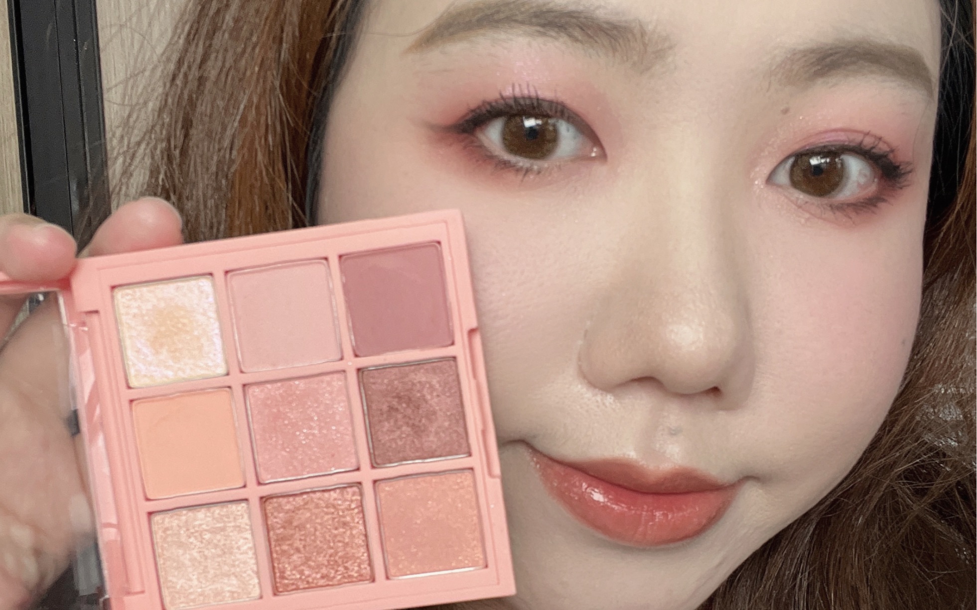 3ce九色眼影盘beach muse详细眼妆教程