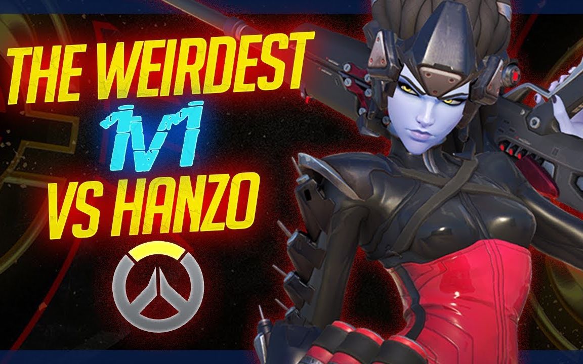 【守望先锋】kephrii:k神黑百合vs半藏1v1 24杀金牌消灭精彩花村日常