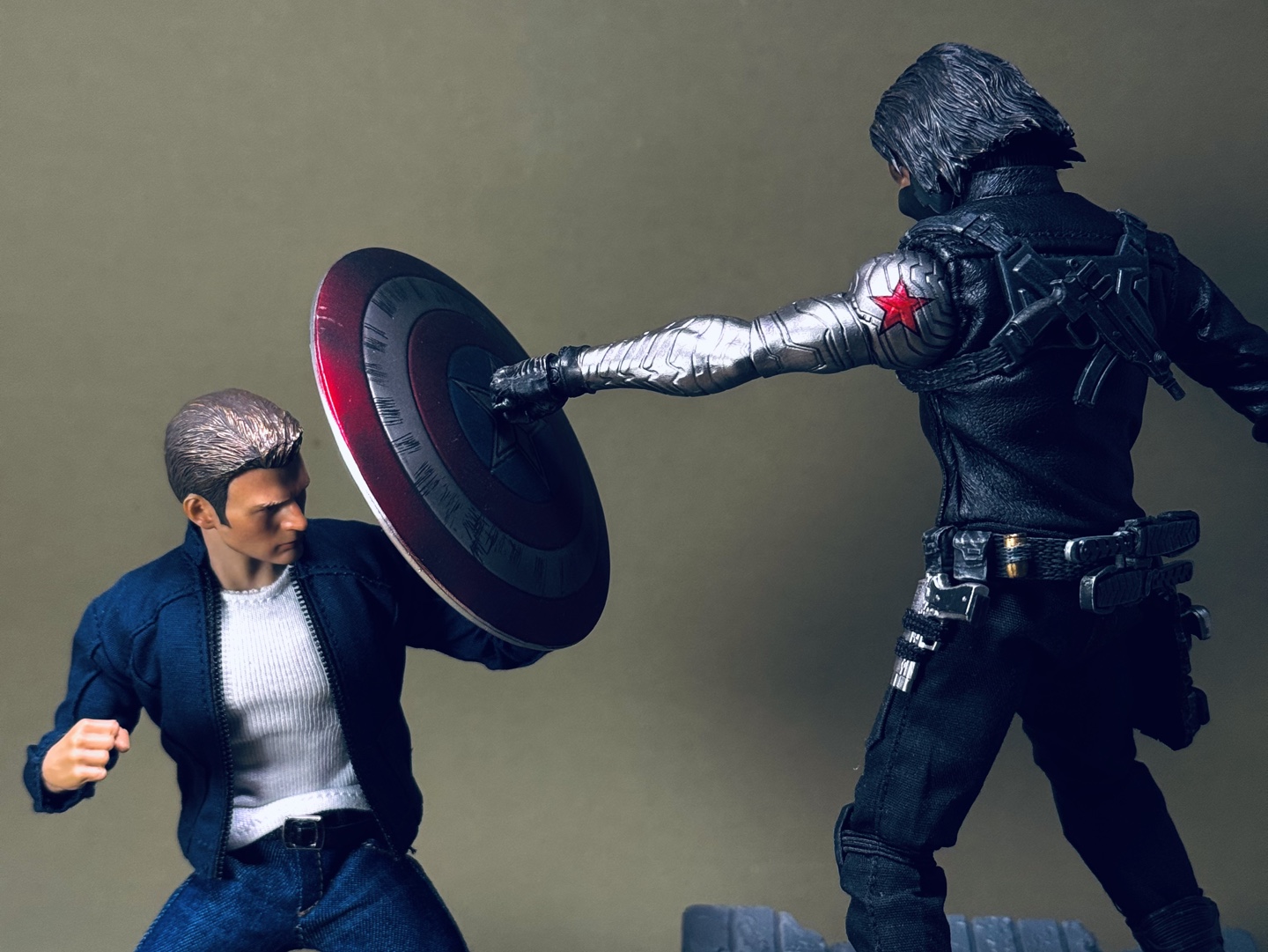 美队 2 街头战斗还原,美队和冬兵均来自方大头