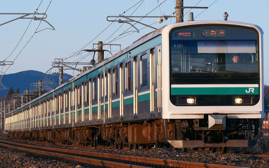 [bve5]jr东日本e501系 西门子gto-vvvf未更新车电机音体验-日本铁道