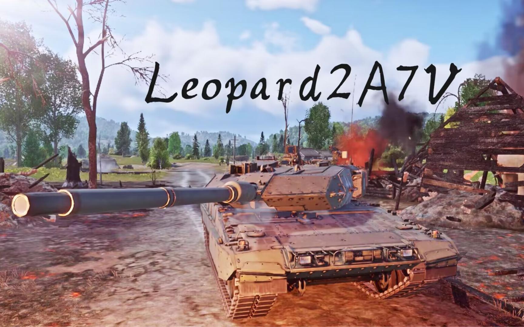 【战争雷霆】德顶冉冉升起的新星!-a7v集锦