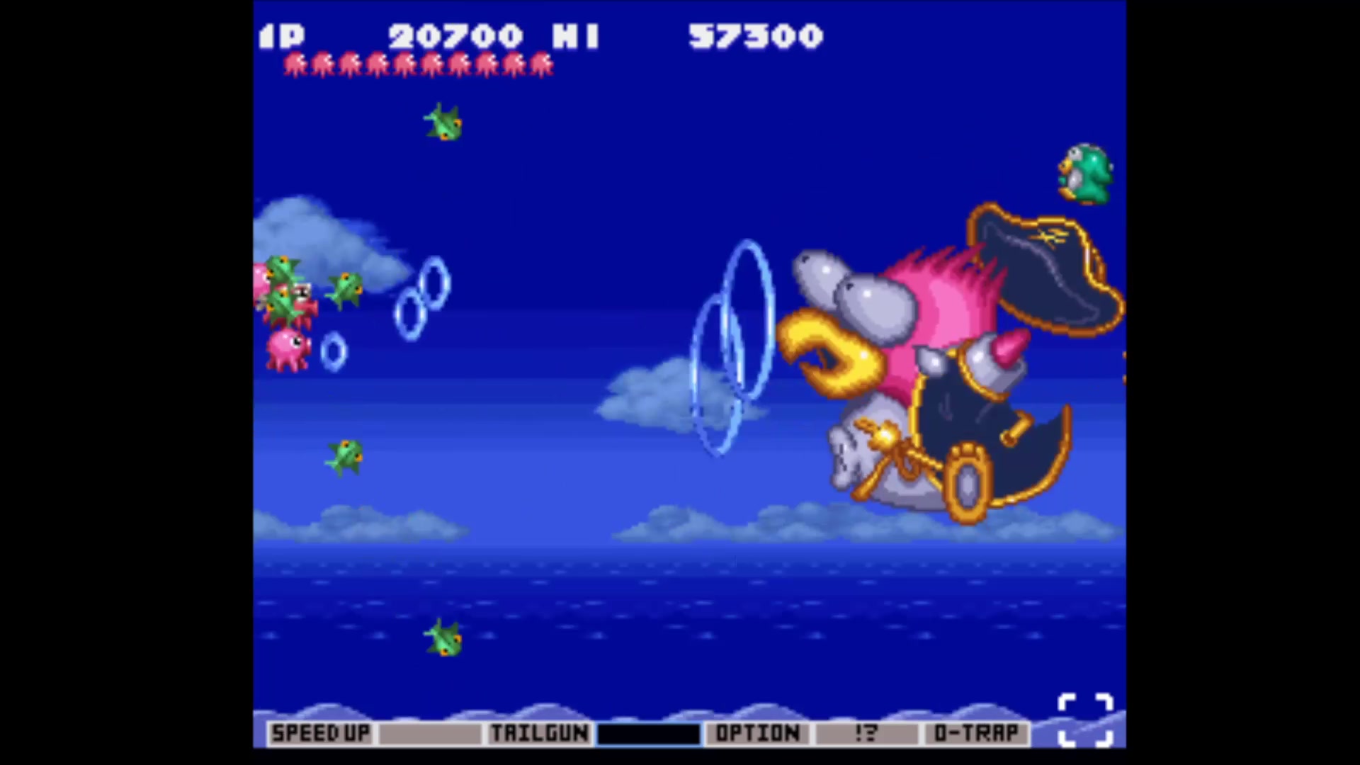 [图]【Parodius】疯狂大射击-从神话到笑话（SFC）2级难度 一币通关