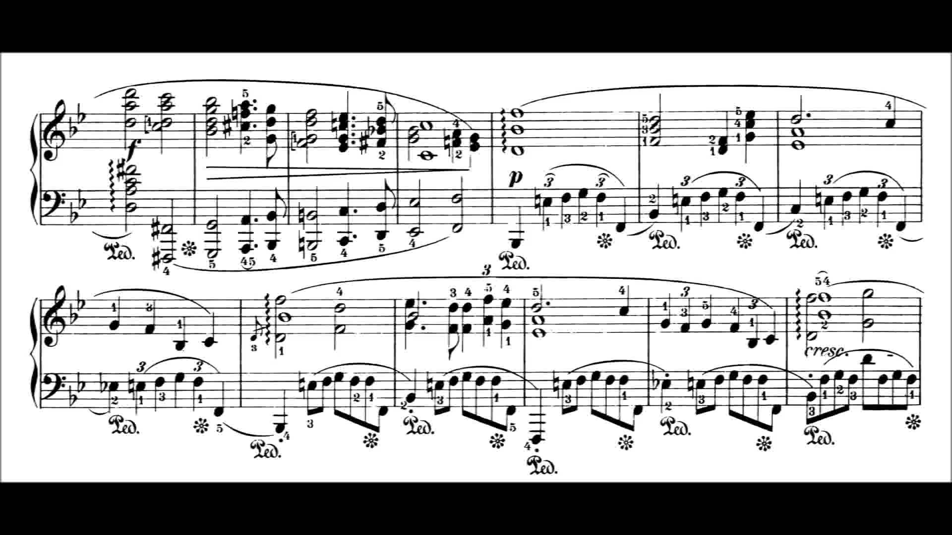 [图]肖邦 降b小调第二钢琴奏鸣曲 Chopin Sonata No.2 in B-flat minor Op.35 (Pogorelich Fialkowska)