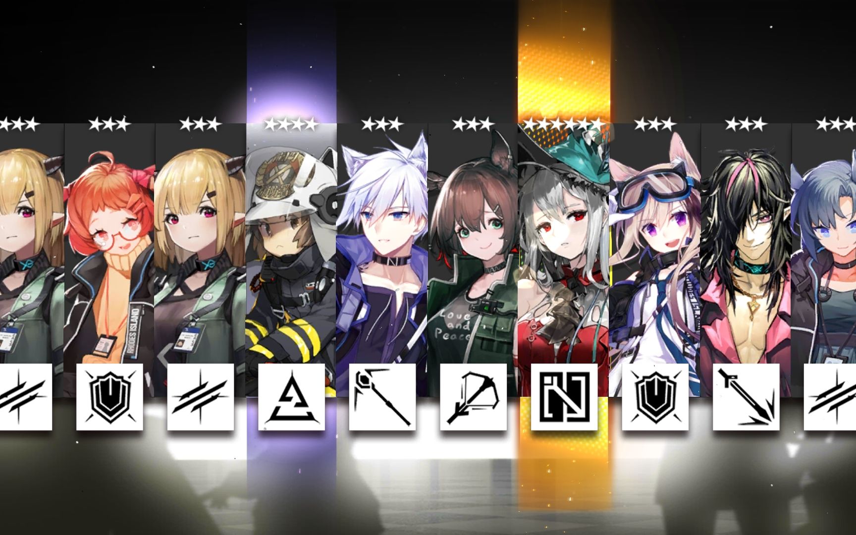 活动作品明日方舟我是鹰角的利刃5月1日抽卡