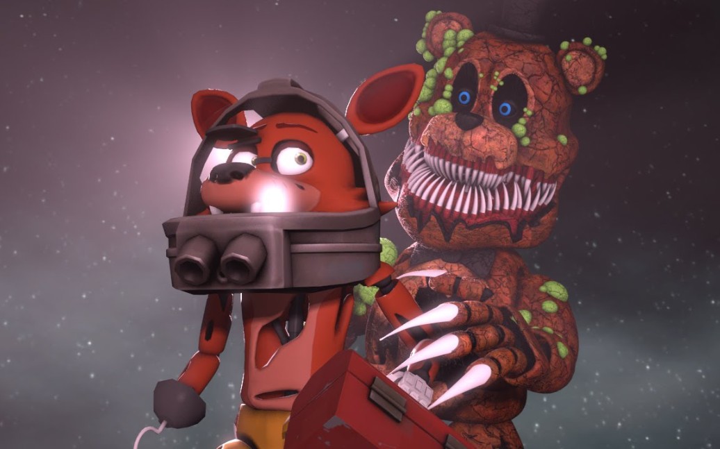 【sfm/fnaf】太空的弗莱迪_哔哩哔哩 (゜-゜)つロ 干杯~-bilibili