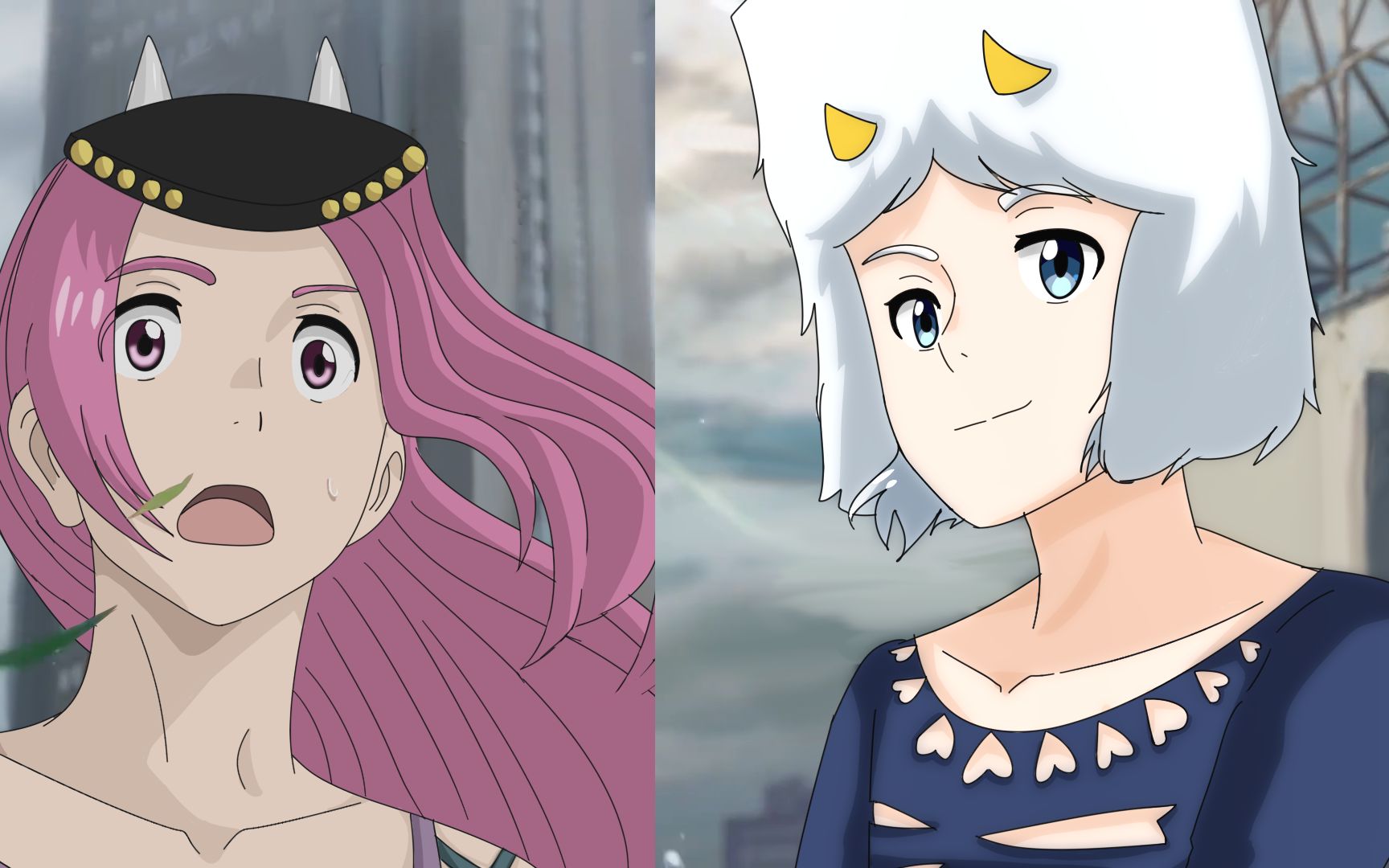 【jojo/石之海/板绘过程】 天气之子