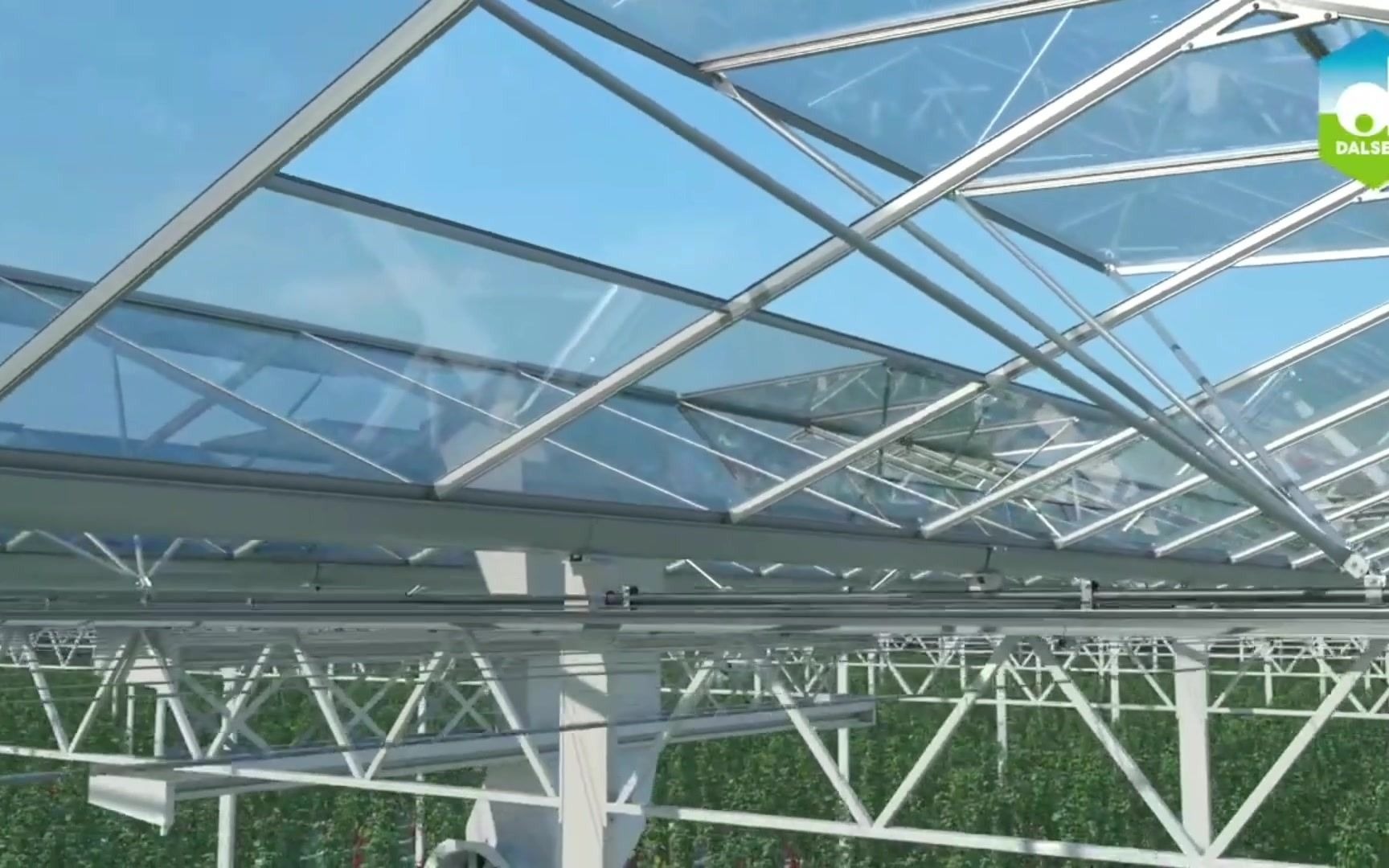 荷兰最先进的玻璃温室通风混合机