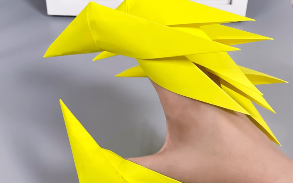 【手工折纸】黄金龙爪