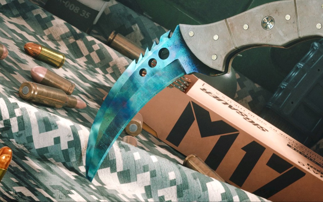 csgo三十多万的淬火刀长什么样动态展示