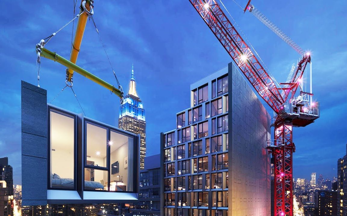 开眼世界上最高的模块化装配式酒店b1m