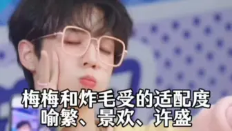 论炸毛受和梅梅的适配度有多高