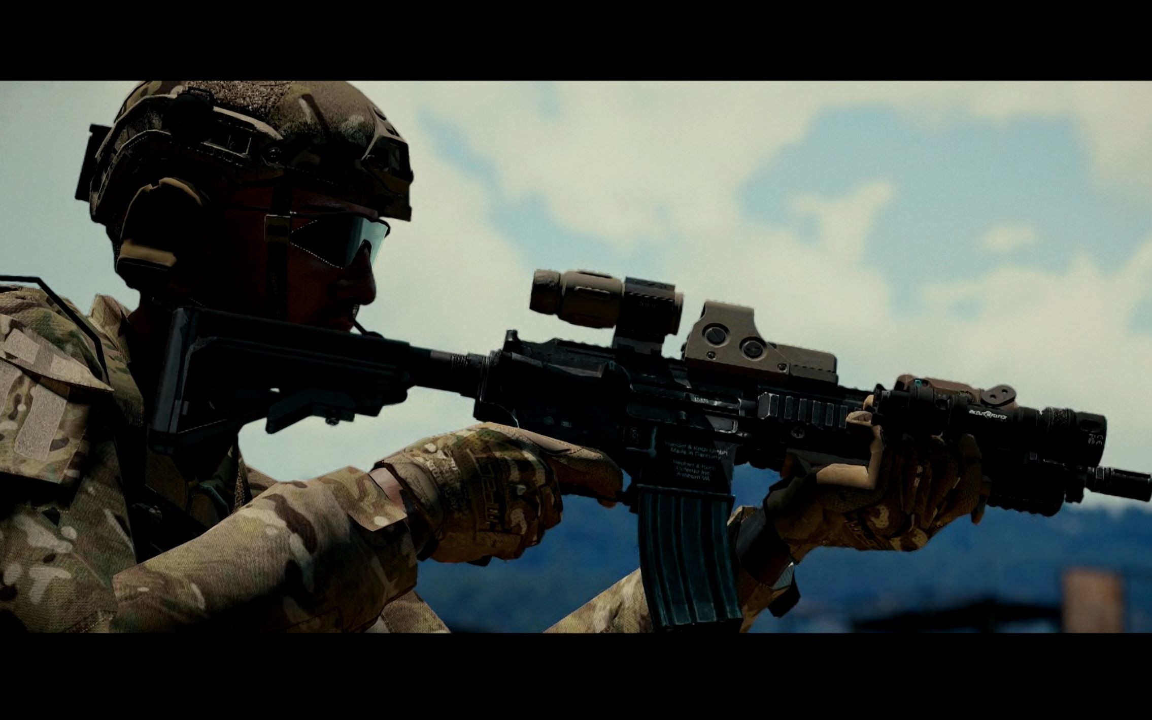 【arma3】training day(训练日)hk416射击