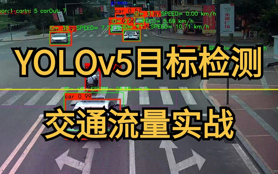 【YOLOV5】计算机视觉实战——基于YOLO&Deepsort的车速&车流量检测系统,YOLOV4论文解读+代码复现!人工智能/深度学习/神经网络哔哩哔哩bilibili