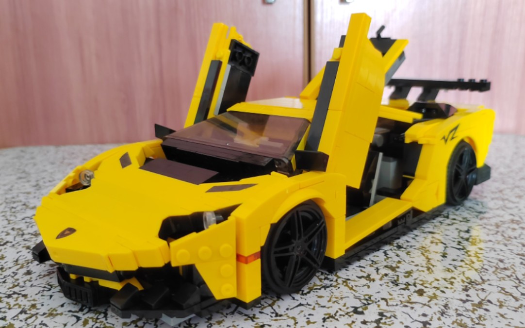 [图]乐高类积木 星堡XB-03008 兰博基尼 速组 Lamborghini LP750-4 SV