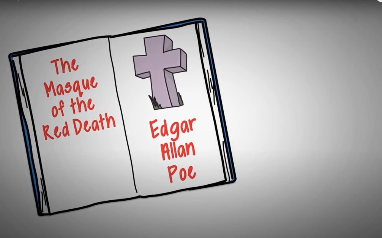 【文学】爱伦ⷥᣀŠ红死魔的面具》 THE MASQUE OF THE RED DEATH BY EDGAR ALLAN POE哔哩哔哩bilibili