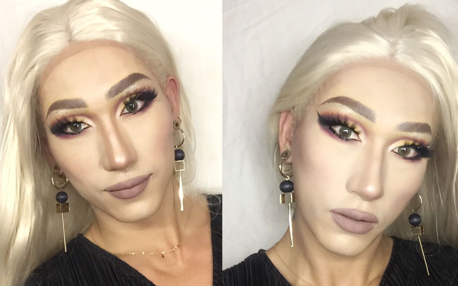 dragmakeup变装欧美妆容之金刚变barbie