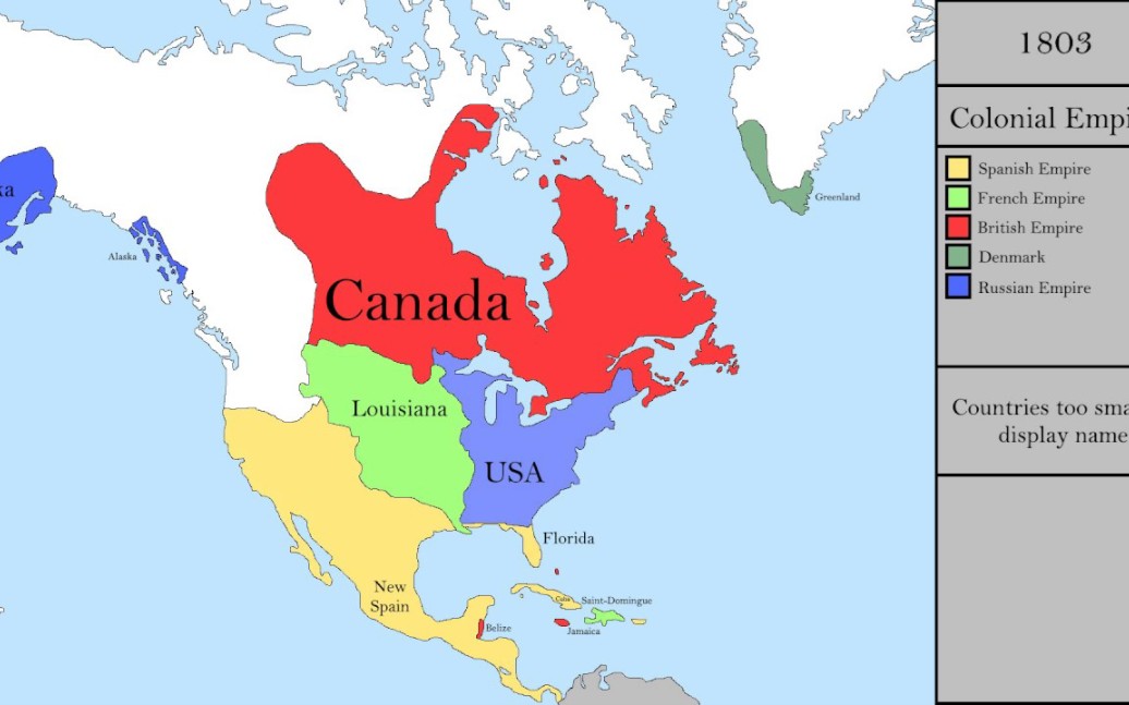 【历史地图】北美历史:每年