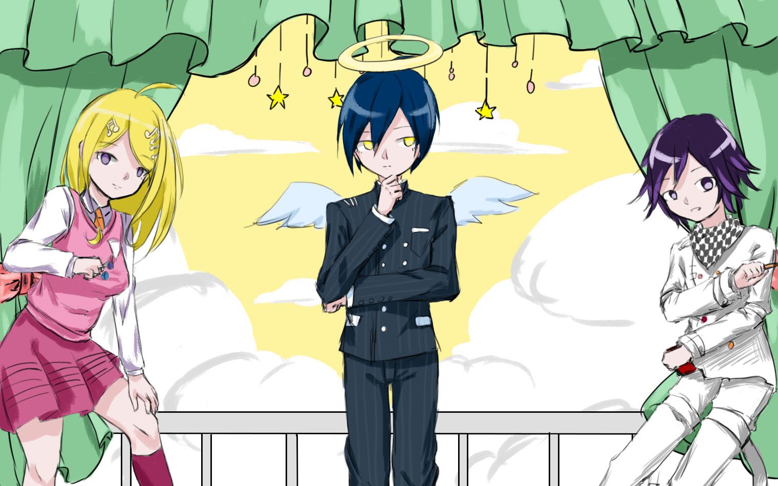 弹丸论破v3手书王最赤来自天国的没收