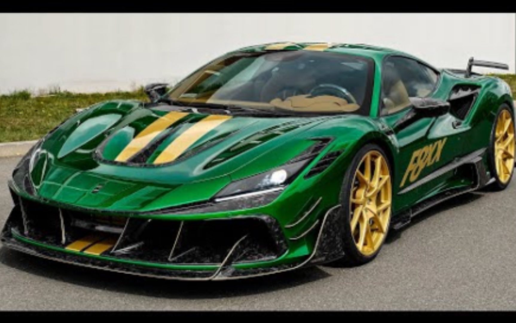 2021 迈莎锐 mansory 法拉利 ferrari f8xxx 声浪 外观 内饰 细节