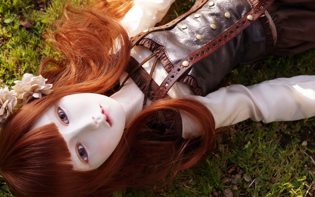 【yuri搬运】束腰紧身衣!球关节娃娃的手工制作流程,bjd娃娃好美!