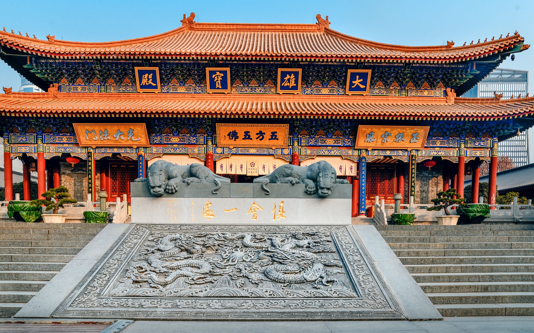 中国四大佛教名寺图片