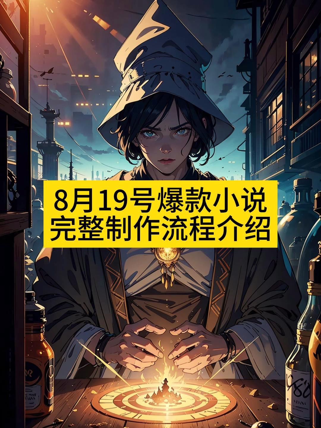 8月19号爆款小说完整制作流程介绍哔哩哔哩bilibili