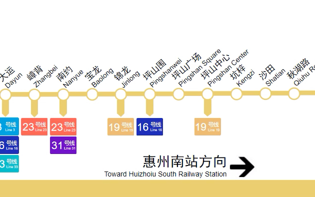 [图]深圳地铁规划14～17号线