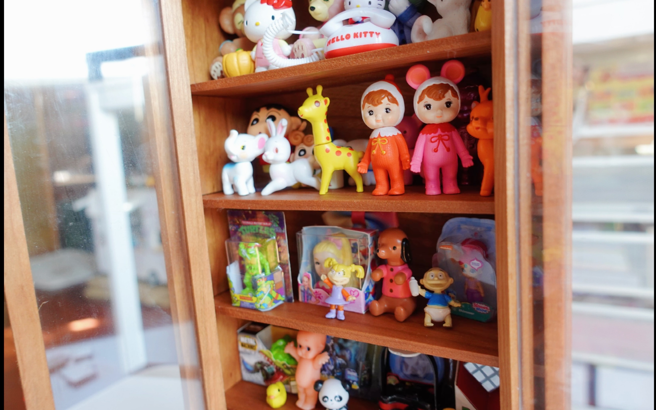 少女的房间 玩具展示柜 食玩 娃屋