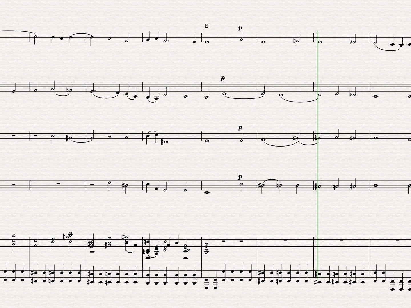 打谱 b小调弥撒曲选段 no16-巴赫